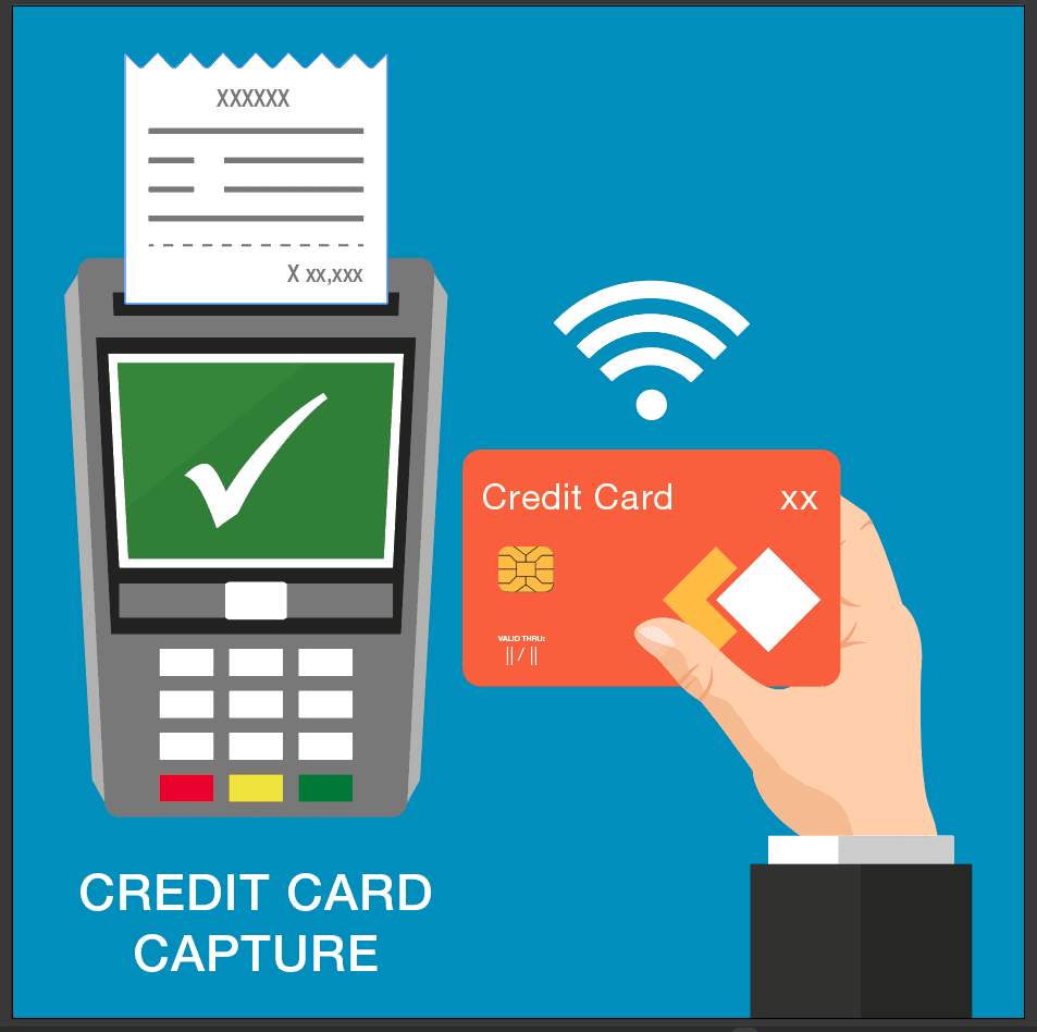 capture credit card